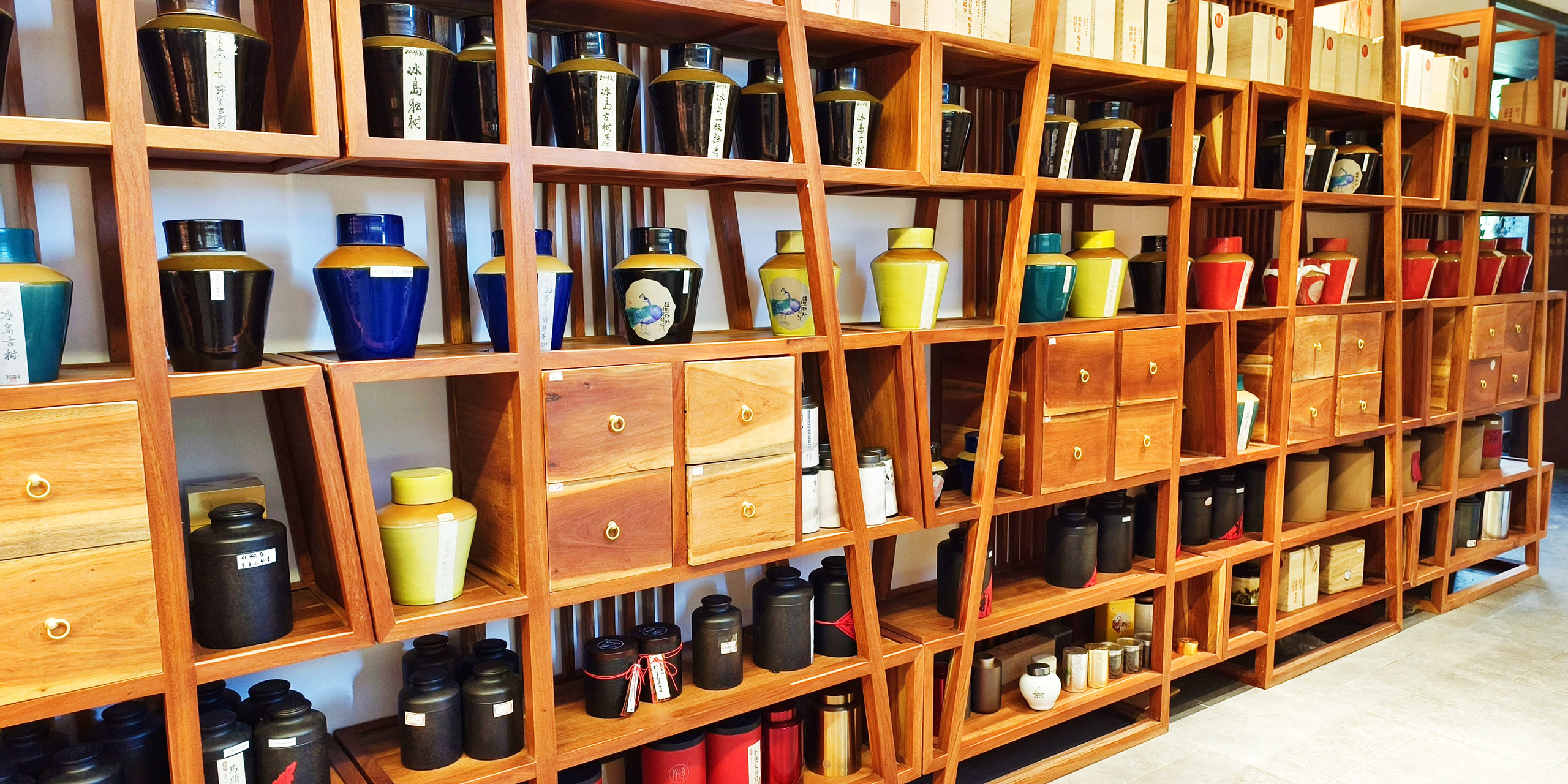 茶展示柜设计