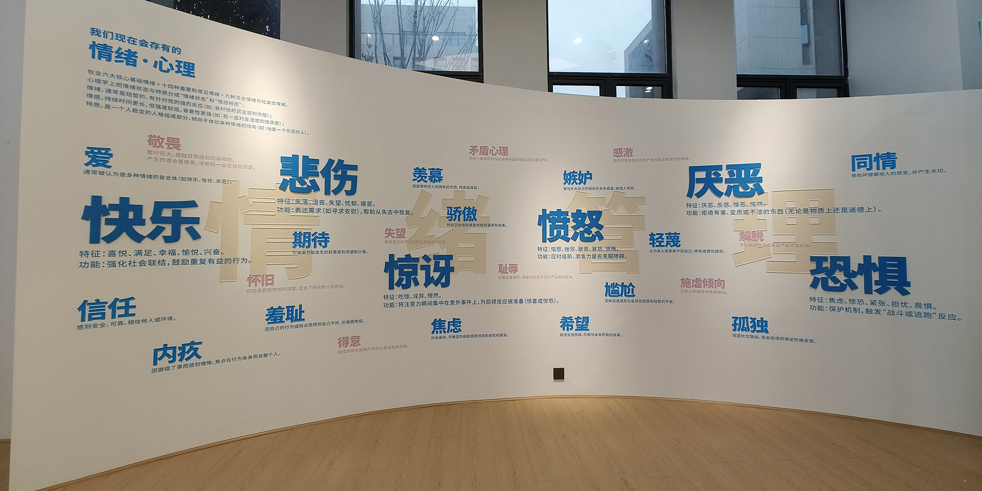 心理中心文化墙